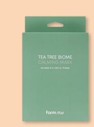Farmstay Mască calmantă cu arbore de ceai Tea Tree Biome Calming Mask - 25 ml * 10 buc Masca de fata