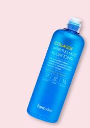 Farmstay Hidratáló toner kollagénnel Collagen Water Full Moist All Day Toner - 500 ml