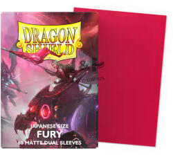Dragon Shield Japanese size Dual Matte Sleeves - Fury 'Alaria, Commonwealth Champion' 62x89mm (60db/csomag)
