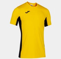 Joma SUPERLIGA T-SHIRT dressz sárga fekete M