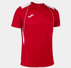 Joma CHAMPIONSHIP VII SHORT SLEEVE T-SHIRT dressz / póló piros fehér 4XS