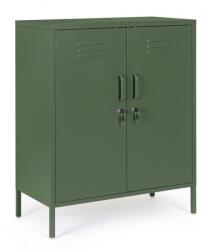 Bizzotto Comoda 2 usi otel verde Cambridge 40x80x101.5 cm (0746915) Comoda