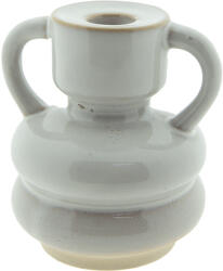 Clayre & Eef Suport lumanare portelan bej 11x11 cm (6CE1520)