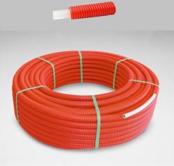 Purmo Teava Purmo PEX SD4+ in conducta de protectie rosie, 16x2 mm, colac 100 m (FBAXC4R162010000)