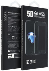 Utángyártott Apple iPhone 15 Pro, 5D Full Glue hajlított tempered glass kijelzővédő üvegfólia, fekete - phoner