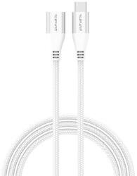 4smarts Extension USB / USB-C töltő- és adatkábel, 60W, 1.5m, fehér (4S496688)
