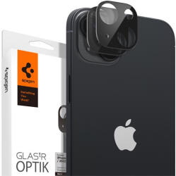 Apple Spigen "Glas. tR SLIM EZ Fit Optik Apple iPhone 15/14 Pro Max/15/14 Pro Tempered kameravédő fólia, fekete (2db) (AGL05273) - phoner