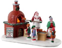 Lemax Mikulásné mézeskalácsot süt Santas Wonderland kollekció