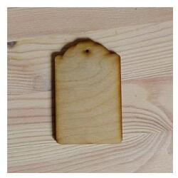 Fa scrapbook tábla, mérete: 55x85 mm