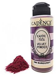 Cadence bársonypor, bordó, 120 ml