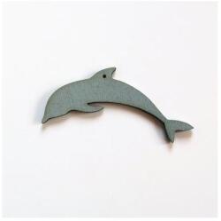  Szürke fa delfin, II. osztályú! Mérete: 6x10, 5 cm