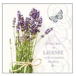  Szalvéta, Bunch of lavender white
