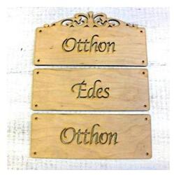Otthon Édes Otthon tábla, 3 részes. Mérete: 24, 7x31 cm