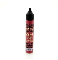  Cadence Dora Perla 3D toll, metálvörös, 25 ml