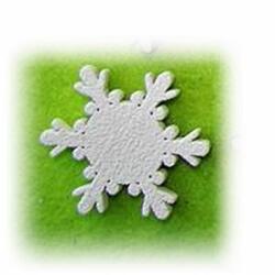  Fehér fa hópihe, mérete: 50x27 mm