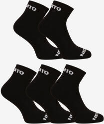 Nedeto Set de 5 perechi de șosete Nedeto | Negru | Bărbați | 35-38