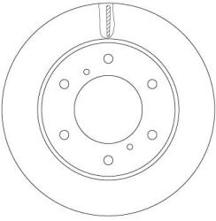 TRW Disc frana TRW DF6735 (DF6735) - automobilus