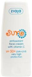 Ziaja Crema Antioxidanta pentru Fata cu SPF 50+ - Ziaja Sun Antioxidant Face Cream with Vitamin C, 50 ml