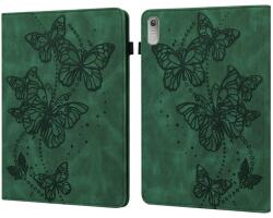  ART BUTTERFLY Husă rabatabilă pentru Lenovo Tab P11 Gen 2 verde