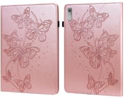  ART BUTTERFLY Husă rabatabilă pentru Lenovo Tab P11 Gen 2 roz