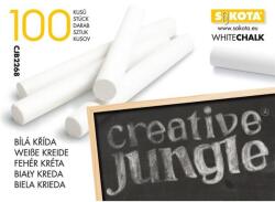 SaKOTA Creative Jungle táblakréta fehér 100 db (CJB2268)