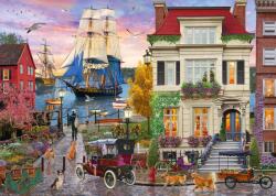 Schmidt Spiele - Puzzle Navă în portul - 1 000 piese Puzzle