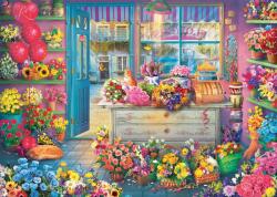 Schmidt Spiele - Puzzle Magazin de flori colorat - 1 000 piese Puzzle
