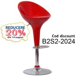  Scaun de bar ABS 105 rosu