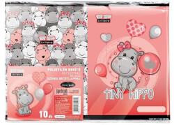 Lizzy Card Tiny Hippo A5 papírbetétes 10 db (20857)