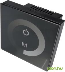 OPTONICA LED Bandă dimmer RGB pentru bandă mural negru panou sticlă touch control (AC6318)