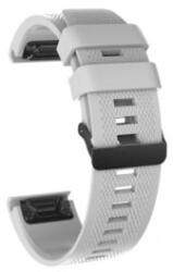 gigapack 26mm szilikon, QuickFit csatlakozású Garmin pótszíj rombusz mintás szürke (GP-149242)