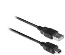 ACT USB-A - miniUSB kábel 1, 8m fekete (AC3050)