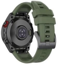 gigapack 22mm szilikon, QuickFit csatlakozású Garmin pótszíj sötétzöld (GP-149221)