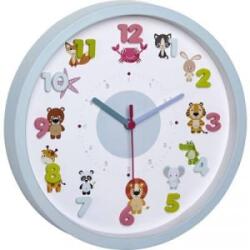 TFA Kvarc Falióra TFA Dostmann Little Animals 30.9 cm x 4.4 cm Világoskék