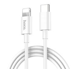 hoco. X36 adatkábel és töltő (Type-C - Lightning 8pin, PD gyorstöltés támogatás, 100cm) FEHÉR (X36_TYPE_C)