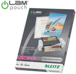 Leitz Meleglamináló fólia, 125 mikron, A4, fényes, UDT technológiával (E74810000)