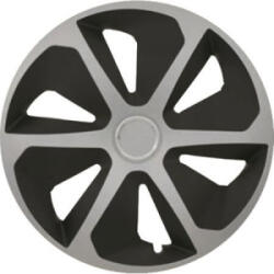 Jestic 16'-os Roco Ring Mix dísztárcsa szett ezüst-fekete (4db) (JES16ROCORMIX) (JES16ROCORMIX)