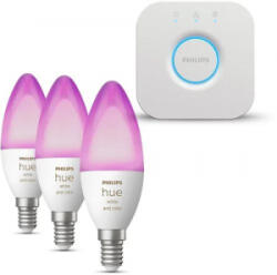 Philips HUE Bridge EU + Philips HueWCA 4W B39 E14 EU 1p + Philips HueWCA 4W B39 E14 EU 2p