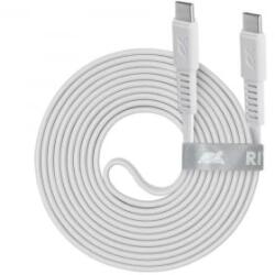 RIVACASE Rivapower PS6005 WT21 Type-C - Type-C kábel 2, 1m fehér (4260403579626)