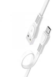 hoco. X40 Noah MicroUSB töltő- és adatkábel fehér (HC711687)