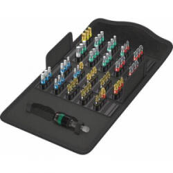 Wera Bit-Safe 61 BiTorsion 1 05057441001 Bit készlet 61 részes Egyeneshornyú, Kereszthornyú Phillips, Kereszthornyú Pozidriv, TORX, Belső