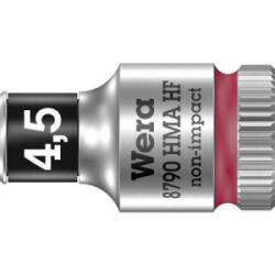 Wera 8790 HMA 05003718001 Külső hatlap Dugókulcs betét 4.5 mm 1/4 (6, 3 mm)