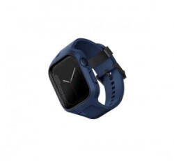 Uniq Monos Apple Watch 44/45mm hibrid szíj tok kék (UNIQ-45MM-MONOSBLU)