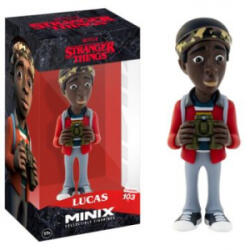 MINIX Minix: Stranger Things - Lucas figura, 12 cm (14415) - aqua