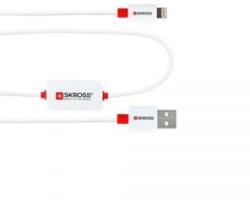 SKROSS Buzz alarm kábel Lightening csatlakozóval (SKR-BUZZLIGHTENINGCAB / 2.700211) (2.700211) - aqua