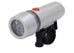 NovaBIK3 kerékpáros első oldalperemes LED-es lámpa ezüst (AN68417) (AN68417)
