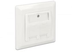 Delock Keystone 2 portos fali aljzat (86202) (86202)