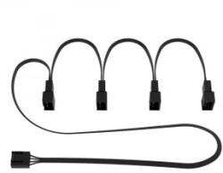 ARCTIC 4-Pin PWM elosztó kábel fekete (ACCBL00007A) (ACCBL00007A)