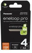 Panasonic Eneloop Pro 1.2V AA 2500mAh akku (4db) (BK3HCDE-4BE-N)