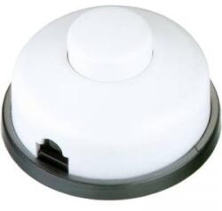 inter Bär 1 pólusú lábkapcsoló, 6 A 250 V/AC, fehér (8009-608.01)